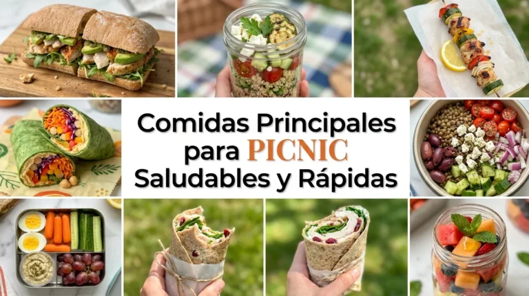 Ideas de Almuerzo para Picnic Fácil y Económico